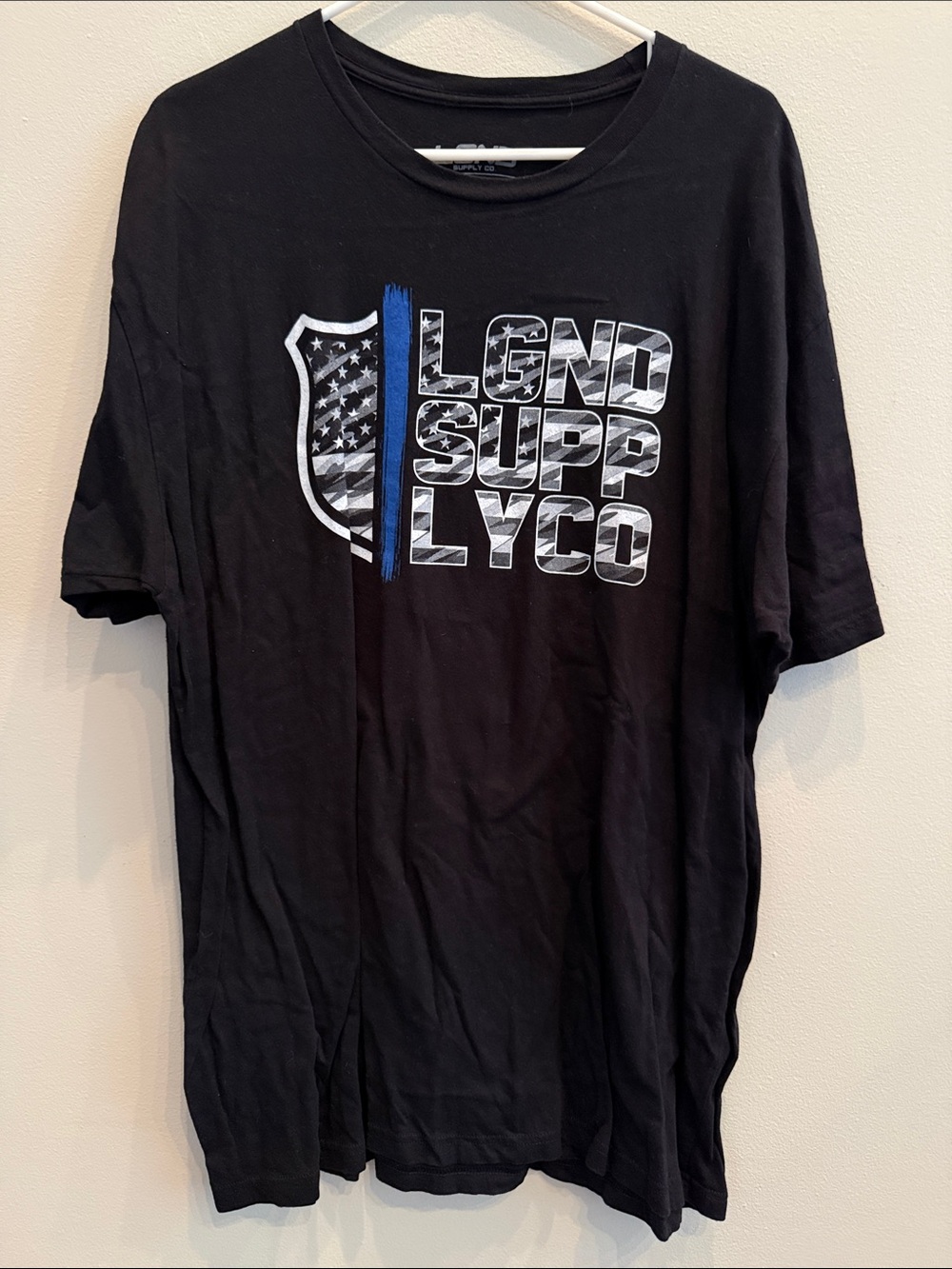LGND SUPPLY Co. Men's Black Graphic Tee